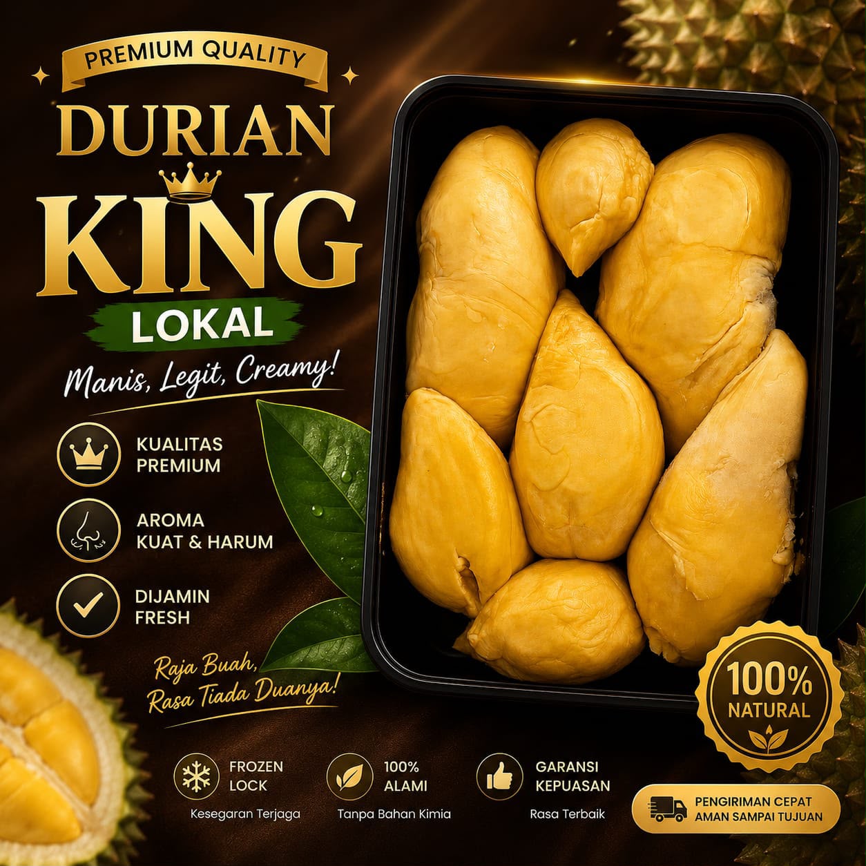 Durian king lokal
